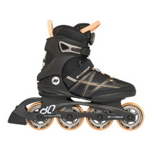 K2 Inline Skates Alexis 80 BOA (Rollen: 80mm/82A, Kugellager: ABEC 5) schwarz/pink Damen